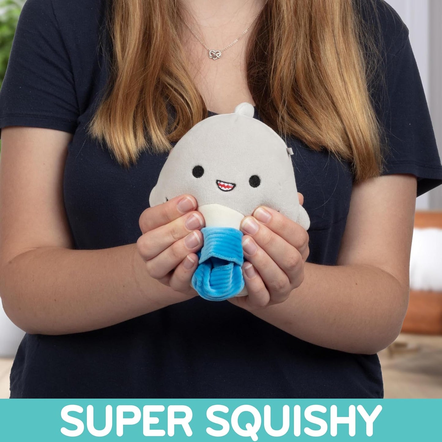 Squishmallows Original 5-Inch Gordon The Shark - Official Jazwares Easter Plush