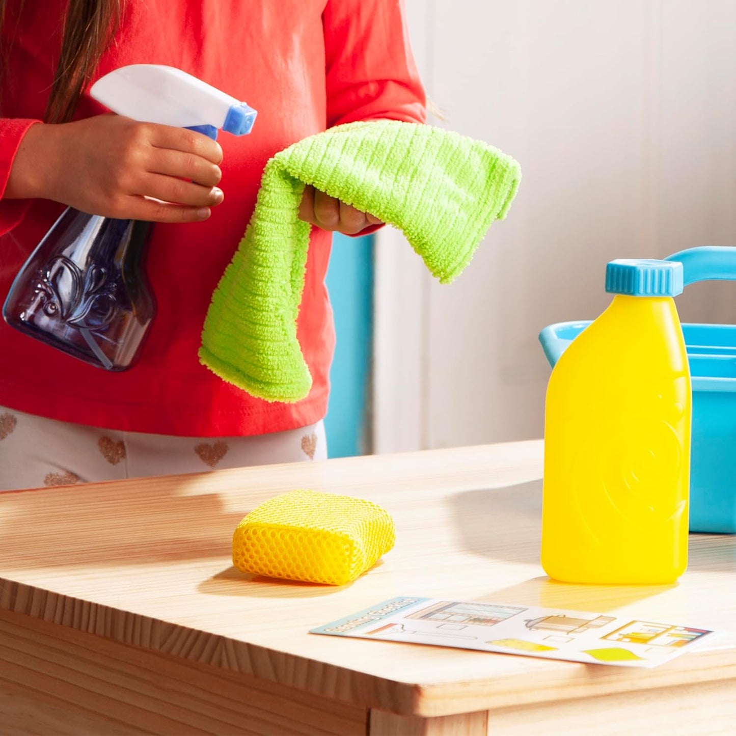 Melissa & Doug Melissa Doug Spray Squirt Squeegee - Pretend Play Cleaning Set