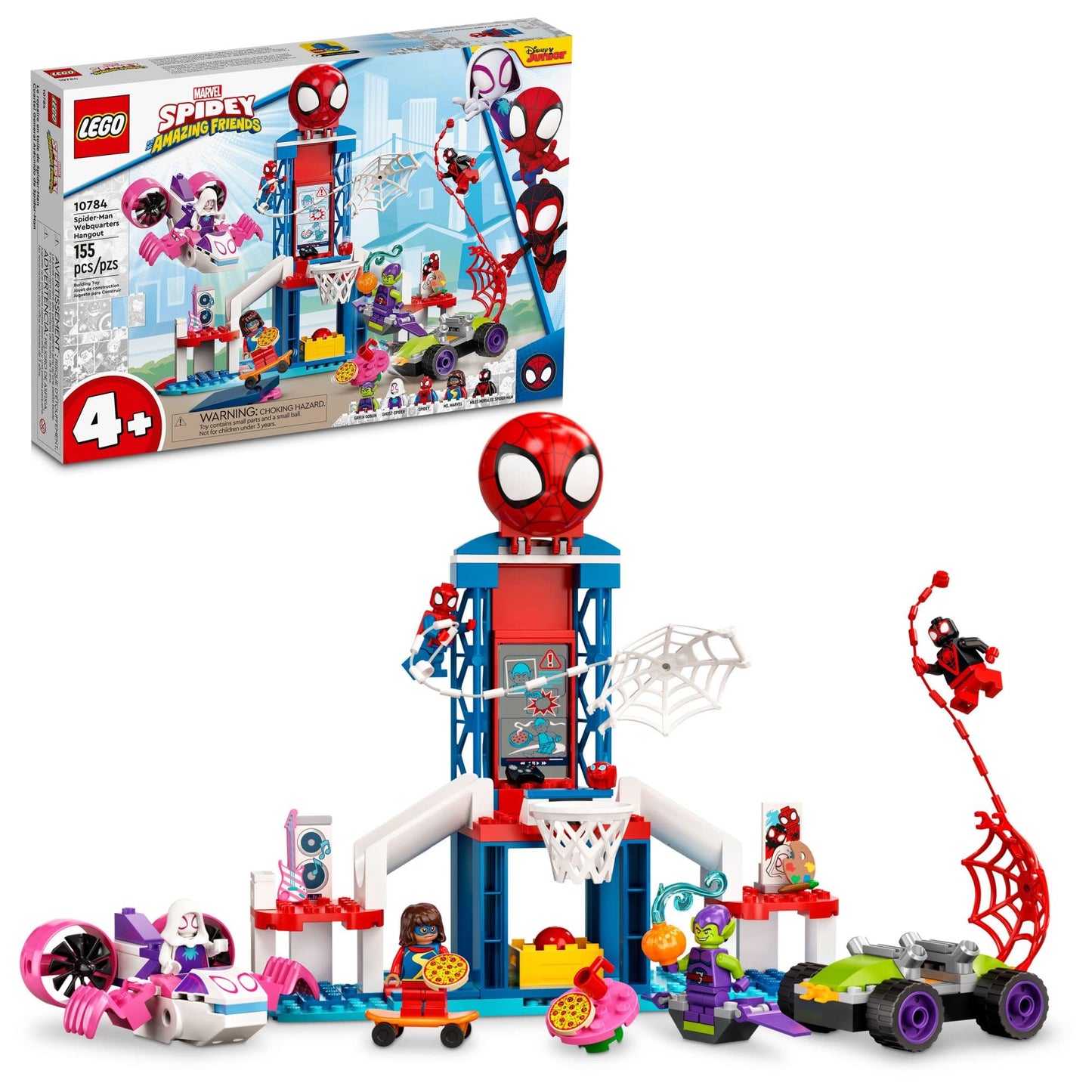 LEGO Marvel Spider-Man Webquarters Hangout 10784 Building Set – 10784