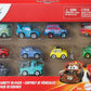 Mattel Disney and Pixar Cars Mini Racers 10-Pack Set with 10 Toy Vehicle