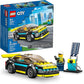 LEGO City Electric Sports Car A" Race Car Set with Racing Driver Minifigure Fun Toy for Kids 5+ – 5