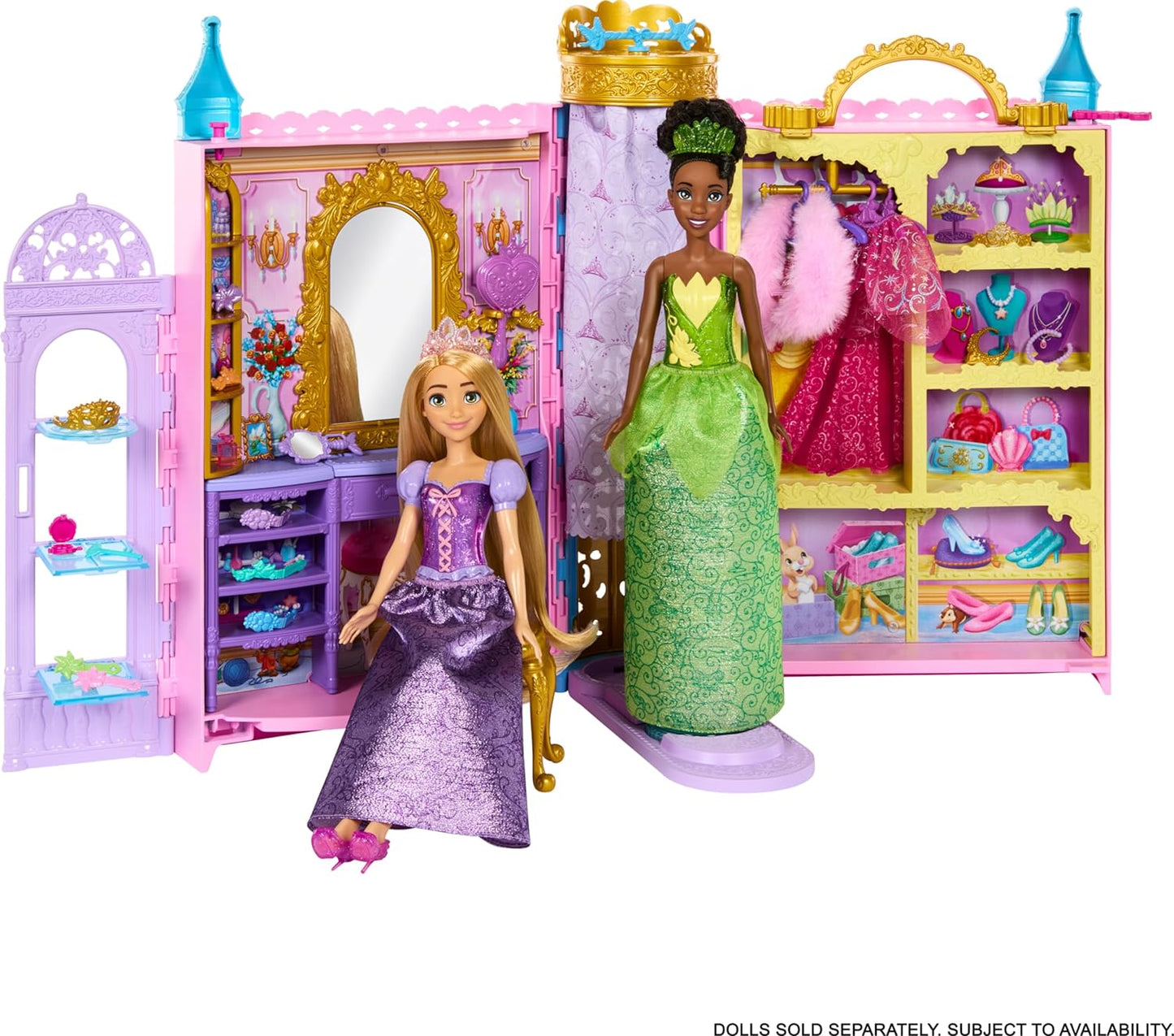 Mattel Disney Princess Ready for The Ball Closet Playset