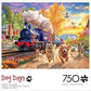 Buffalo Games Buffalo - Angelo Bonito - Racing The Train - 750 Piece Jigsaw Puzzle