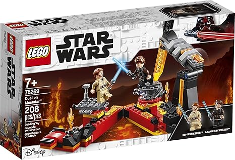 LEGO Star Wars Revenge of The Sith Duel on Mustafar 75269 Anakin Skywalker vs. OBI-Wan