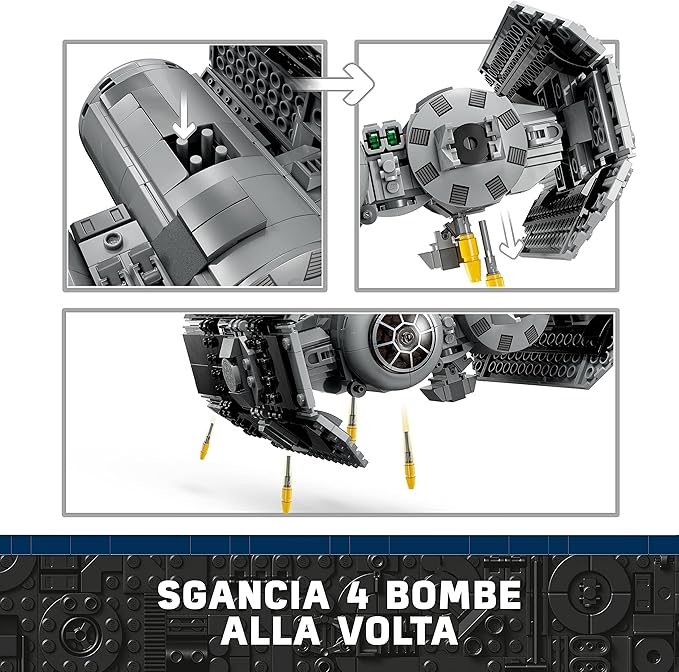 Star Wars LEGO  TIE Bomber (75347) - Toy Blocks for Ages 9+ – 75347