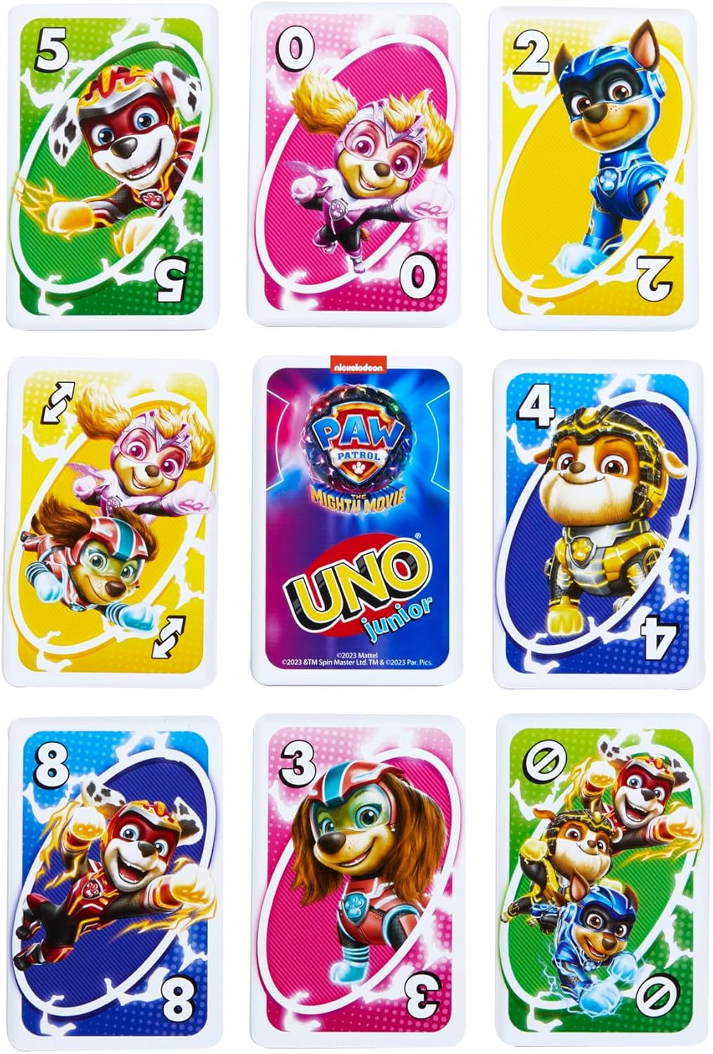 Mattel Games Mattel UNO Junior Paw Patrol The Mighty Movie Card Game
