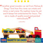 Melissa & Doug Magnetic Car Loader Wooden Toy Set A" 4 Cars & Semi-Trailer Truck – 4