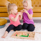 Melissa & Doug Wooden Pizza Party Set A" 36 Toppings for Fun Pretend Play – 36