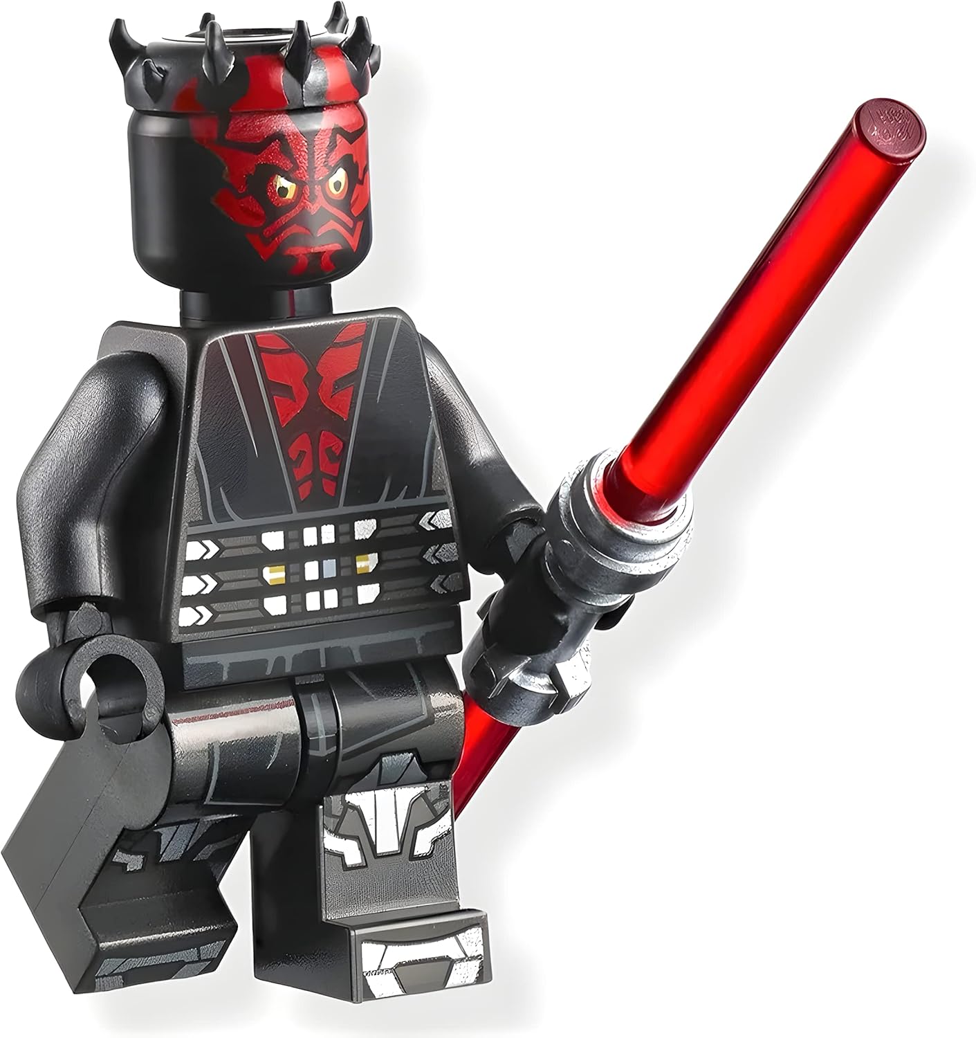 Lego Star Wars Darth Maul Minifigure with Double-Sided Lightsaber