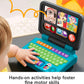 Fisher-Price Baby Toddler Toy Laugh Learn Let's Connect Laptop Pretend Computer with