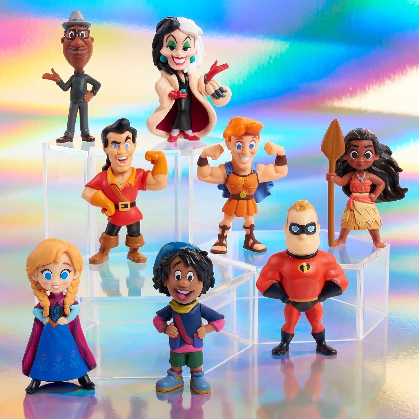 Just Play Disney100 Years of Relentless Pursuit Limited Edition 8-piece Figure Set for