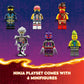 LEGO NINJAGO Tournament Battle Arena Playset with 6 Minifigures Action Toy for Ninja Toy Building Set