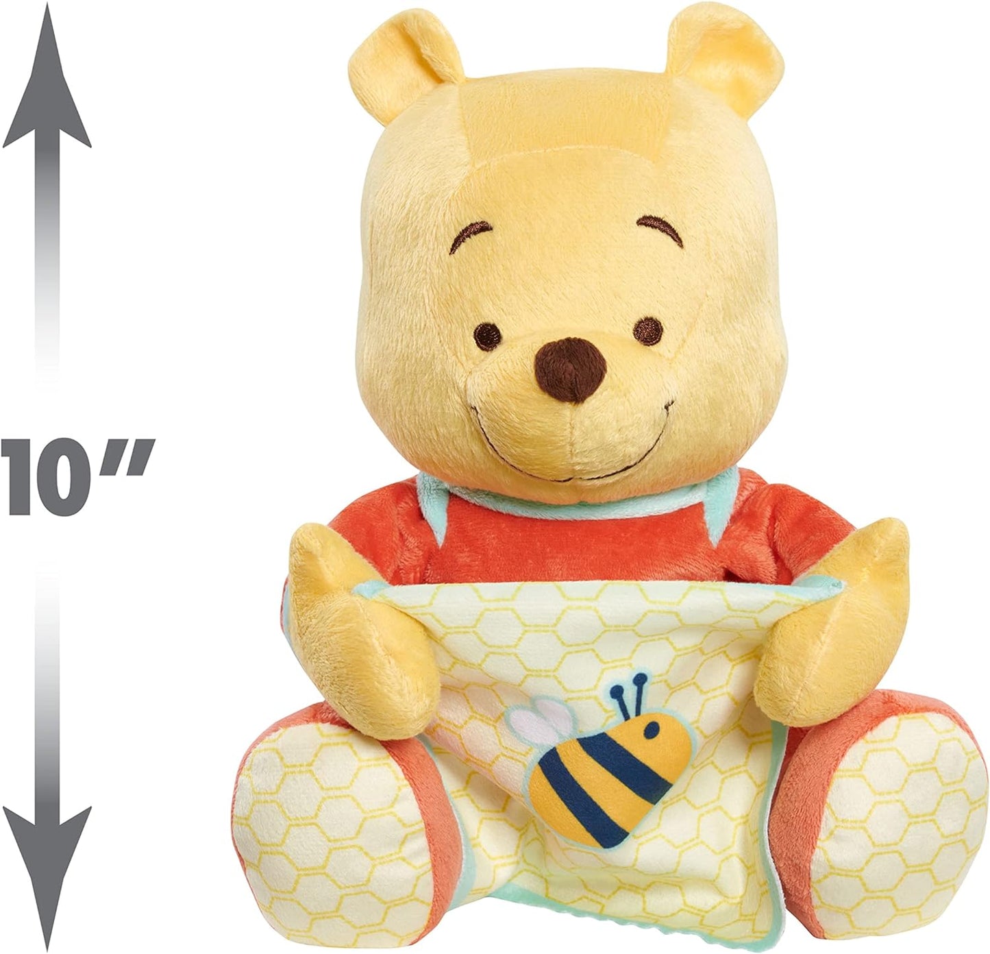 Just Play Disney Baby Hide-and-Seek Winnie The Pooh Interactive Plush Officially Licensed Kids Toys for Ages 09Month by – 09