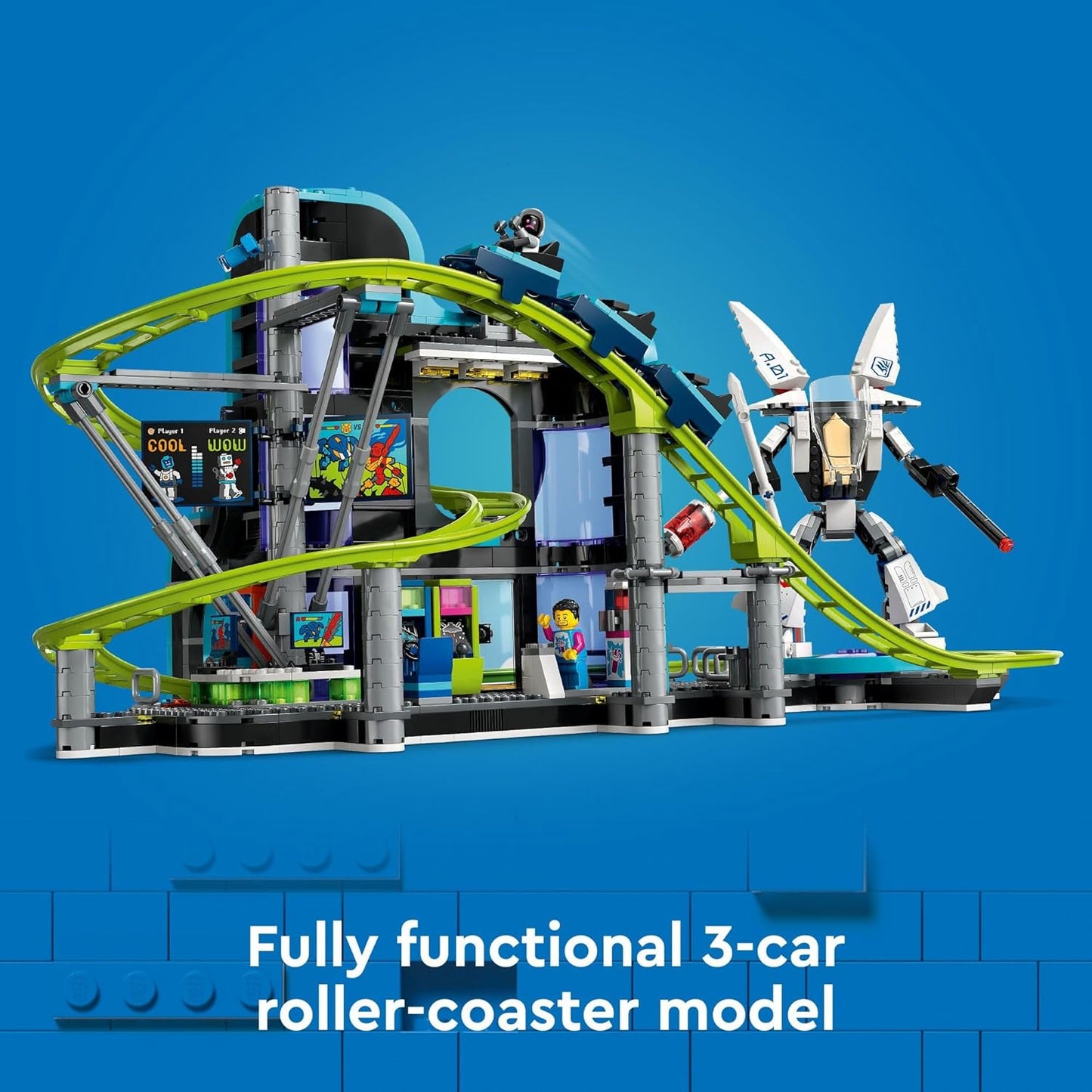 LEGO City Robot World Roller Coaster Building Set