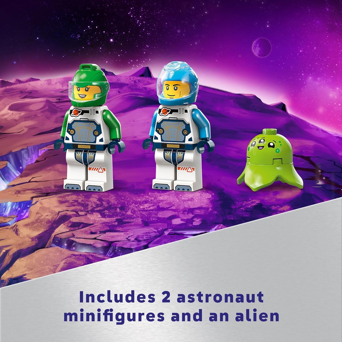 LEGO City Spaceship and Asteroid Discovery Toy Building Set