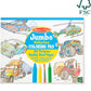 Melissa & Doug Jumbo Coloring Pad: Vehicles A" 50 Pages of 11-Inch x 14-Inch Paper – 50