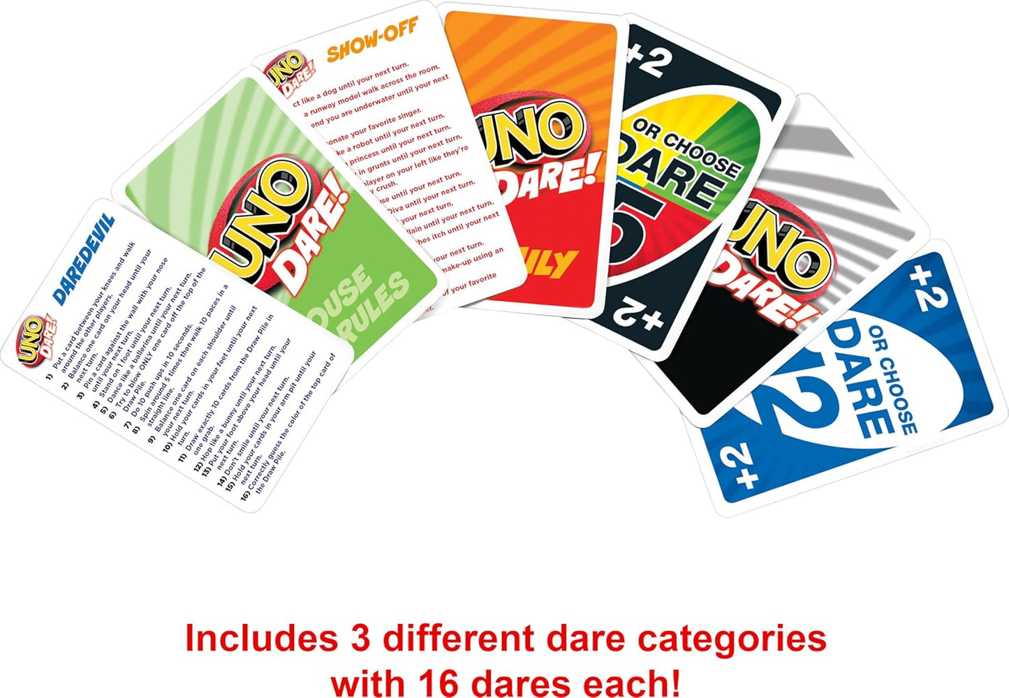 Mattel Games Mattel UNO Dare Card Game