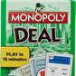 Hasbro Monopoly Deal Card Game A" Fast-Paced Family Fun