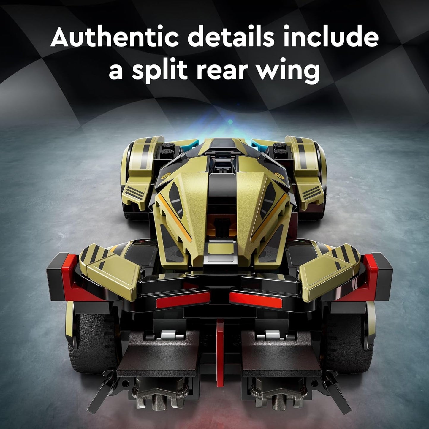LEGO Speed Champions Lamborghini Lambo V12 Vision GT Super Car Formula 1 Vehicle Toy Driving Playset