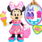 Disney Junior Minnie Mouse A" 10 inches Interactive Doll with Lights & Sounds – 10