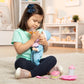 Melissa & Doug Mine to Love Time to Eat Doll Feeding Set A" 8-Piece Set in Pink – 8