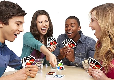 Mattel Uno Original and Uno Flip Card Combo Pack of 2