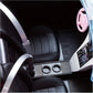 Barbie Toy Car Bright Pink Doll-Sized Convertible with 2 Seats Seatbelts & Rolling Wheels Realistic Details – 2