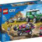 LEGO City Race Buggy Transporter Building Kit (210 Pieces) – 210
