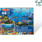 Melissa & Doug Underwater Ocean Floor Puzzle A" 48 Pieces 2x3 Feet FSC Certified – 48
