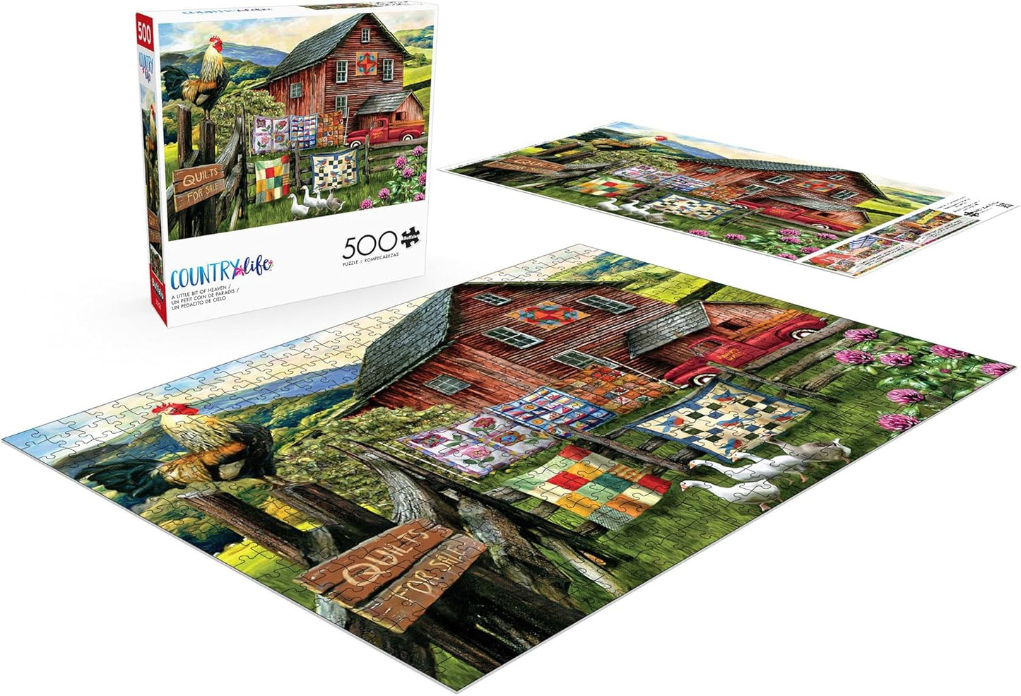 Buffalo Games Buffalo - Tom Wood - A Little Bit of Heaven - 500 Piece Jigsaw Puzzle