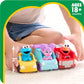 Just Play Sesame Street Twist and Pop Wheelies 3-Pack A" Preschool Toy Vehicles for Kids Ages 2+ by – 3