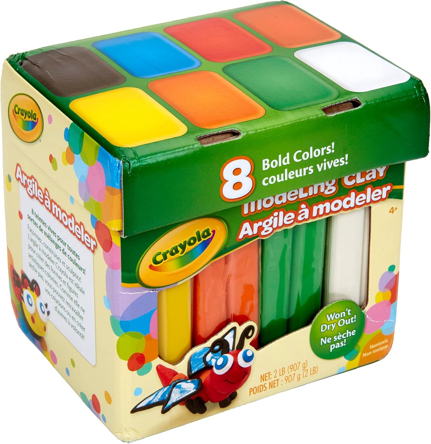 Crayola Modeling Clay in Bold Colors 2lbs Ages 4 Up