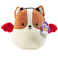 Squishmallows 8 Reginald The Corgi Devil Dog - Official Kellytoy Plush