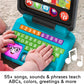 Fisher-Price Baby Toddler Toy Laugh Learn Let's Connect Laptop Pretend Computer with