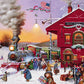 Buffalo Games Buffalo - Charles Wysocki - Whistle Stop Christmas - 1000 Piece Jigsaw Puzzle