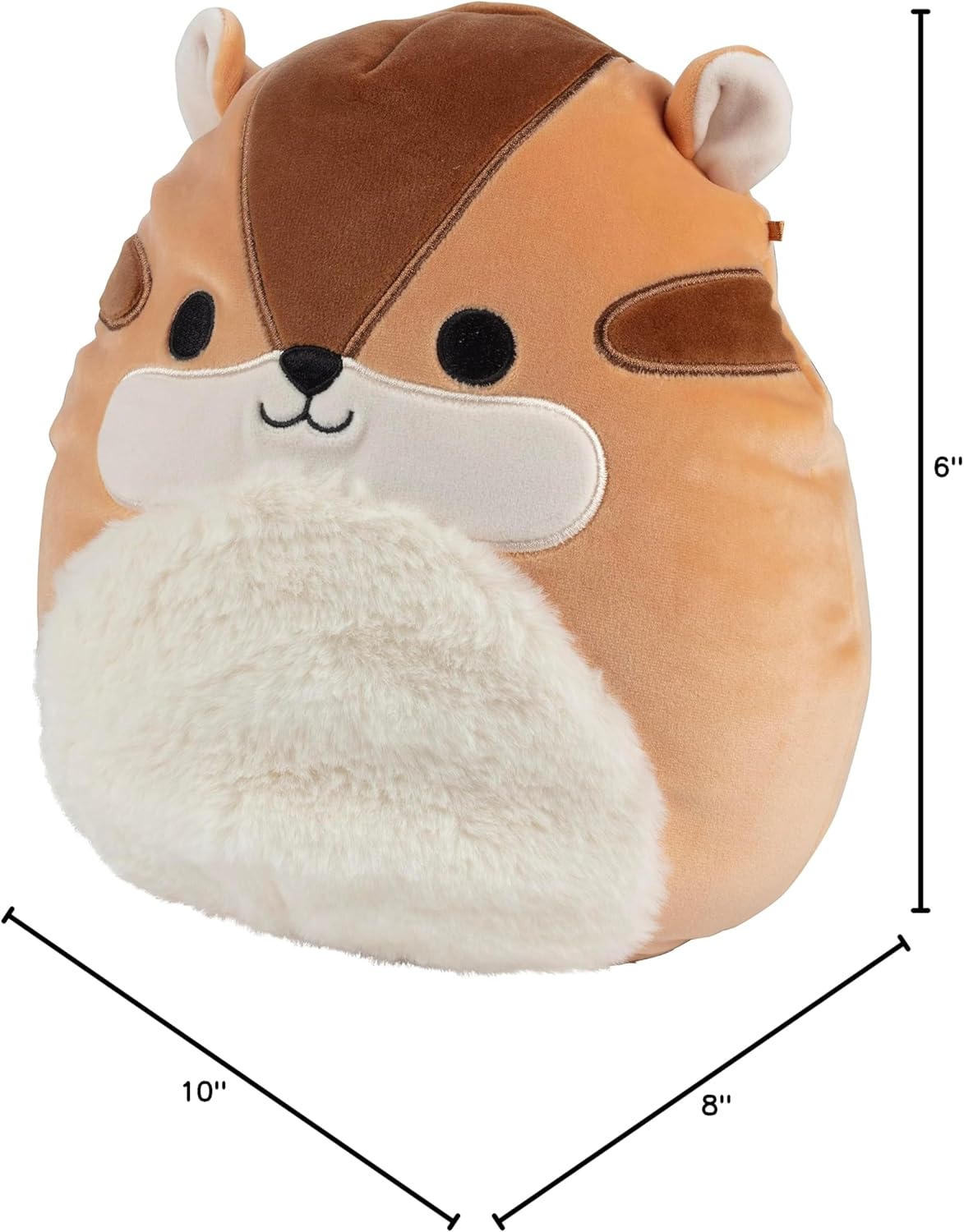 Squishmallows Original 10-Inch Melzie The Chipmunk – 10
