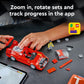 LEGO Speed Champions Ferrari F40 Supercar Toy Car Model Building Set