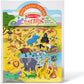 Melissa & Doug Safari Puffy Sticker Play Set A" 42 Reusable Stickers – 42