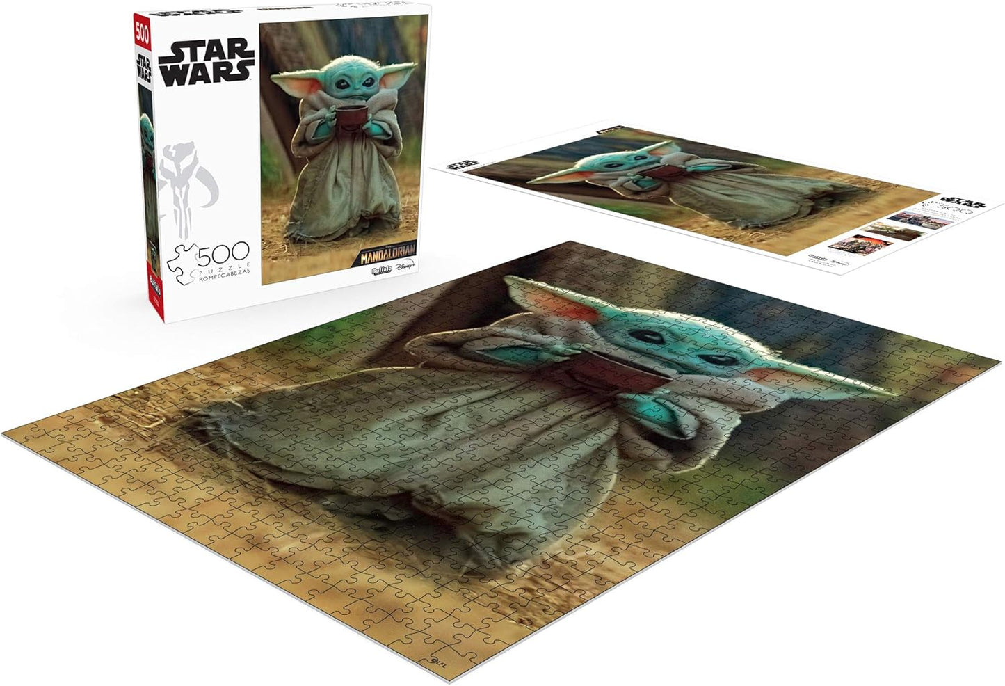 Buffalo Games Buffalo - Star Wars The Mandalorian - Sipping My Soup - 500 Piece Jigsaw Puzzle