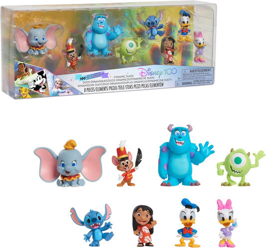 Just Play Disney100 Years of Dynamic Duos Celebration Collection Limited Edition 8-Piece