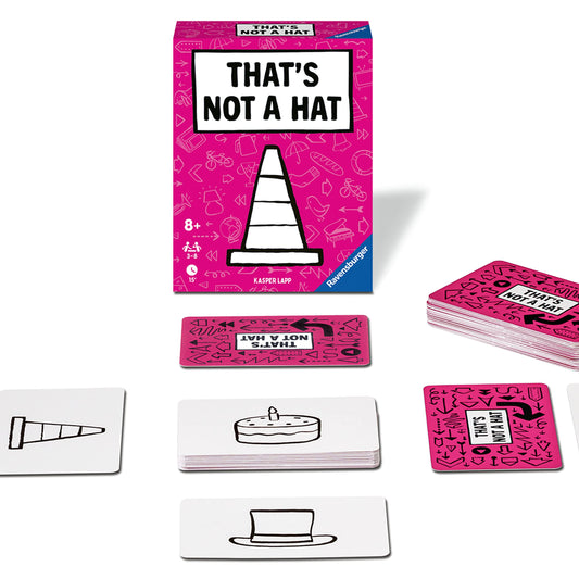 Ravensburger That's Not A Hat - Fun Bluffing Memory Party Game for All Ages Components