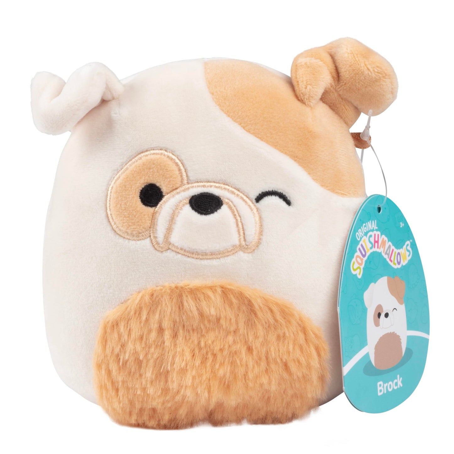 Squishmallows Original 5" Brock The Bulldog – 5"