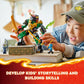 LEGO NINJAGO Lloyd's Elemental Power Mech Customizable Battle Toy with 3 Ninja Action Figures Adventure Playset