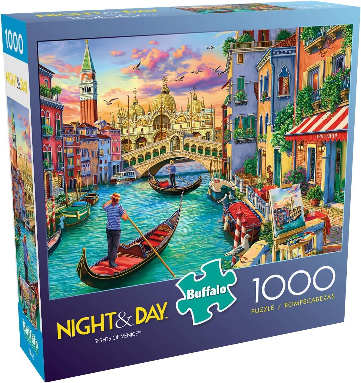 Buffalo Games Buffalo - Image World - Sights of Venice - 1000 Piece Jigsaw Puzzle