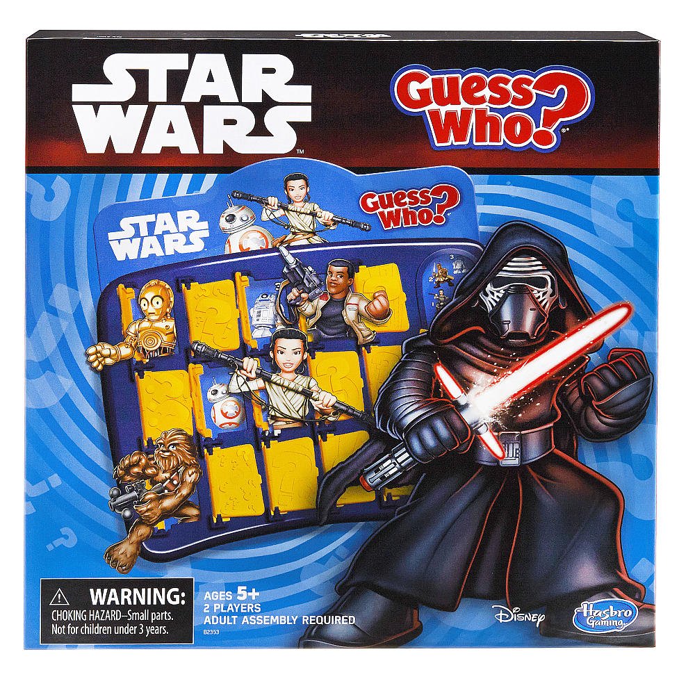 Star Wars GUESS WHO Disney  Memory Matching Game