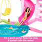 Barbie DreamHouse Playset A" 75+ Pieces 3-Story Dollhouse with Pool Slide Pet Elevator & Puppy Play Areas – 75