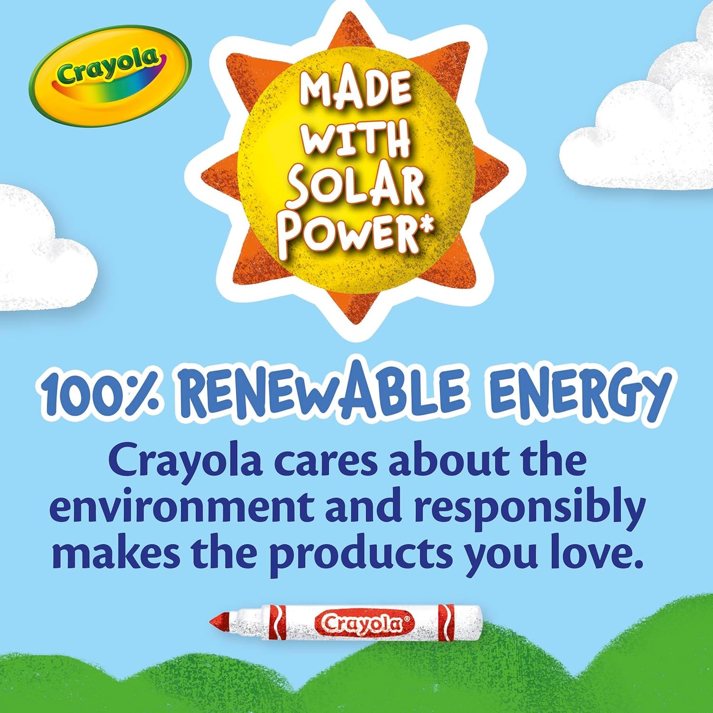 Crayola Washable Markers - Black 12ct Broad Line Markers Bulk Markers for Classrooms