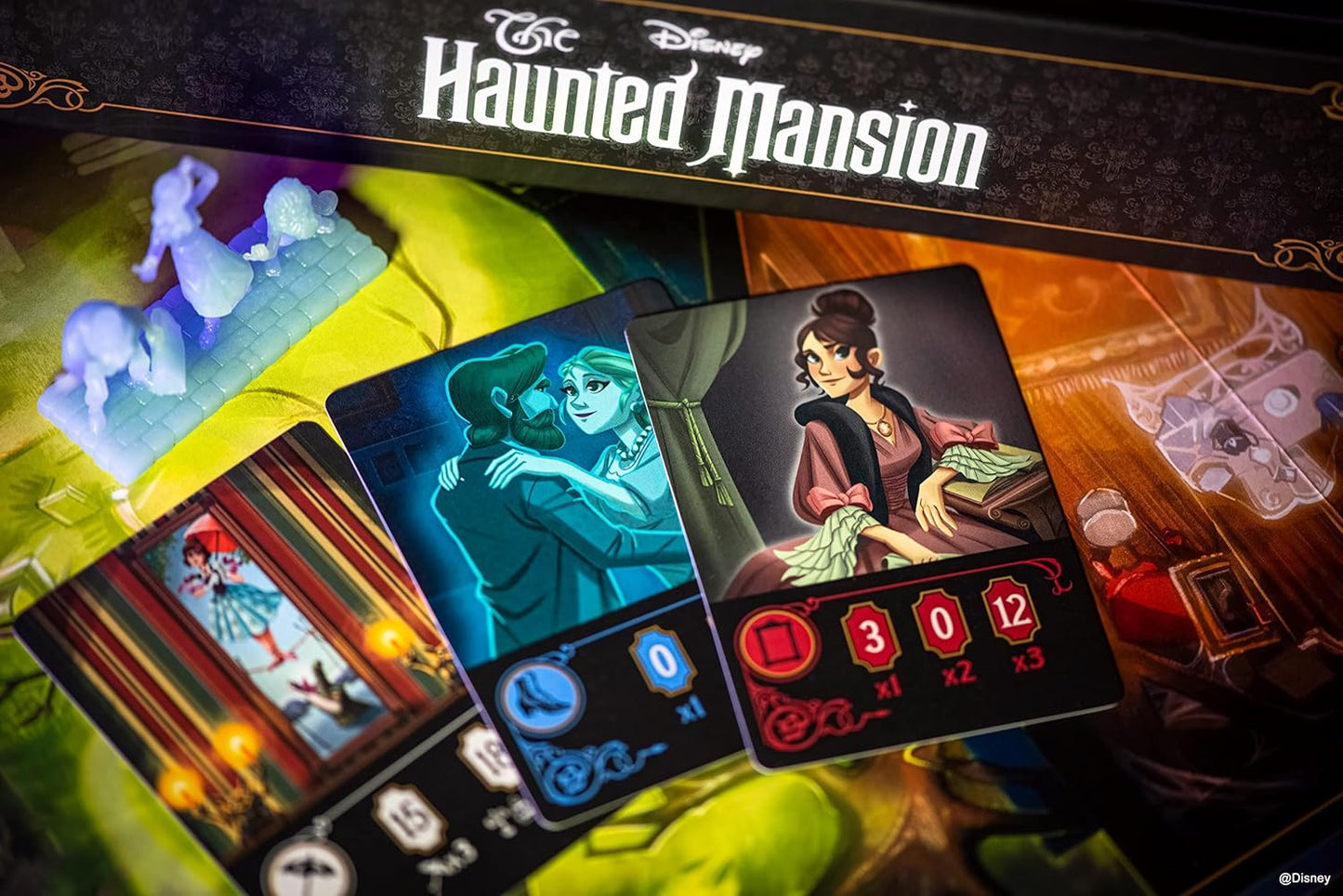 Disney Funko  The Haunted Mansion - Call of The Spirits: Magic Kingdom Park Edition Game
