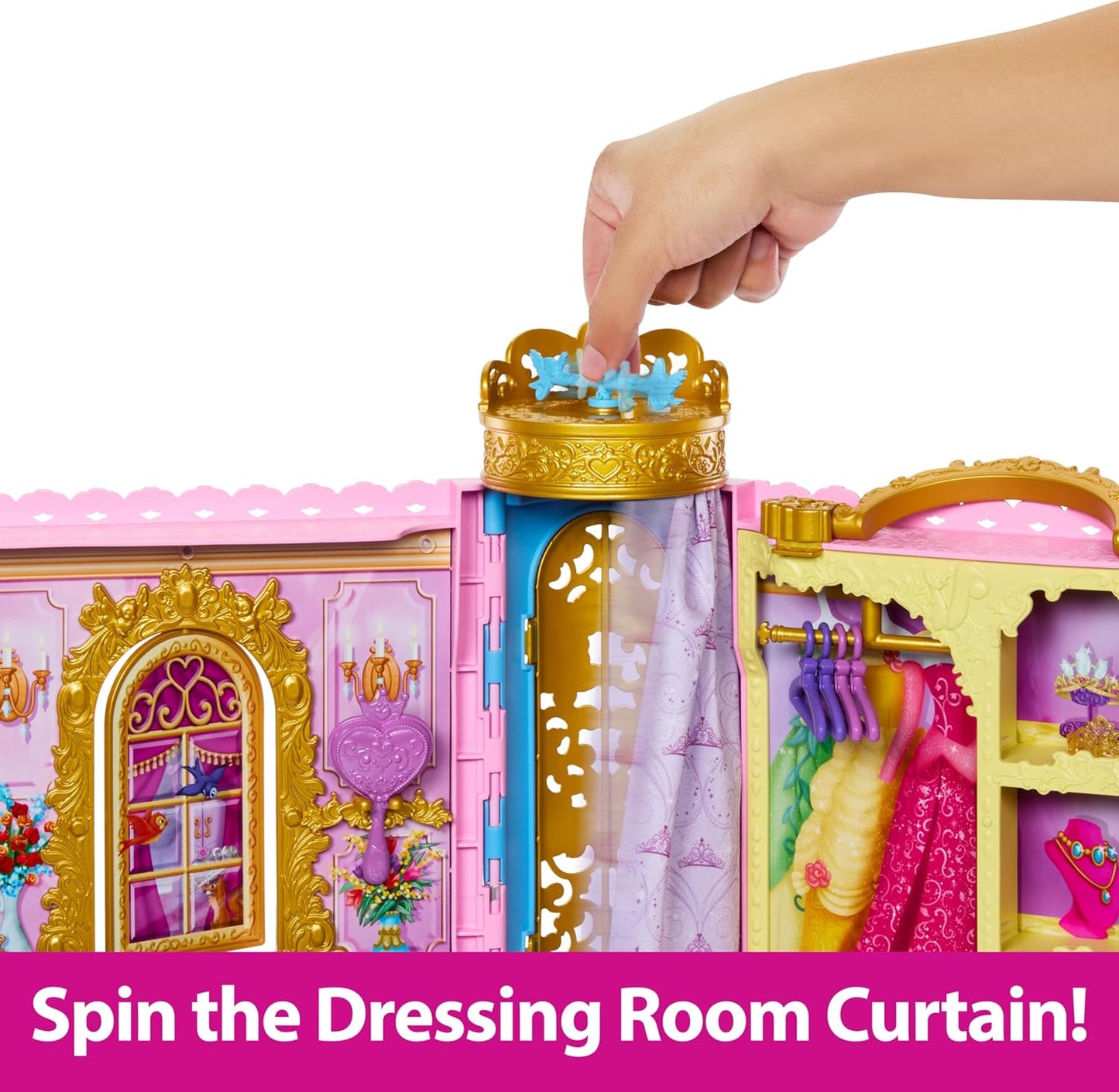 Mattel Disney Princess Ready for The Ball Closet Playset