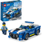 LEGO City Police Car Toy 60312 for Kids 5 Plus Years Old with Officer Minifigure Small Gift Idea Adventures Series Car Chase Building Set – 60312